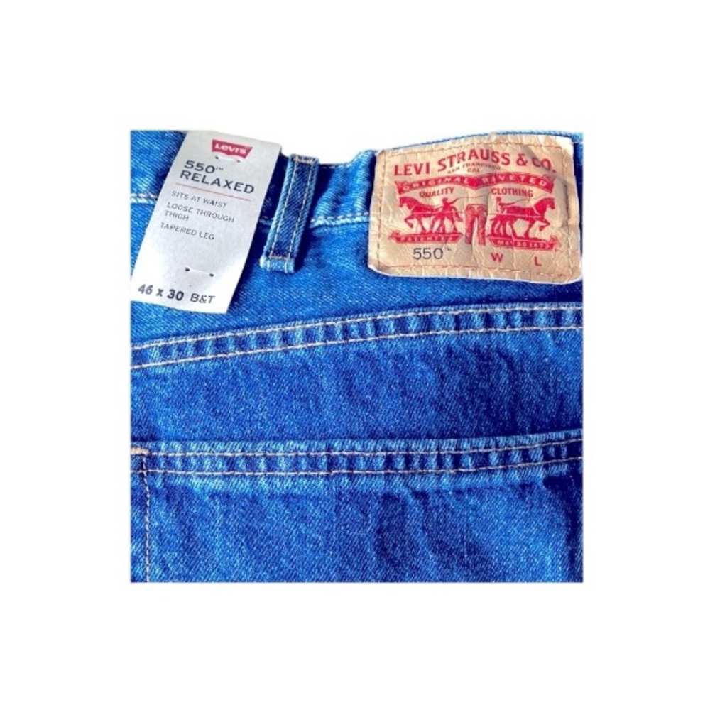 Levi’s 550 Relaxed Tapered Leg Denim Jeans - Picture 6 of 8